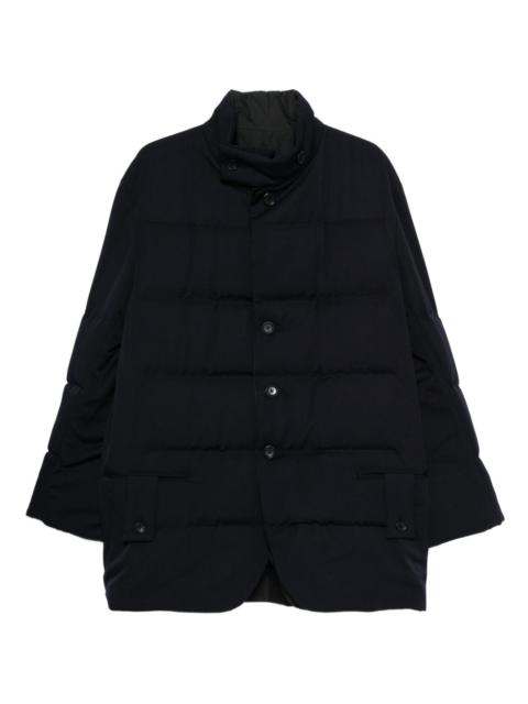Yohji Yamamoto high-neck padded jacket