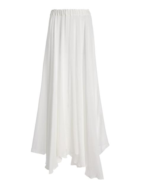 BONDI BORN® Cremona Flared Maxi Skirt white