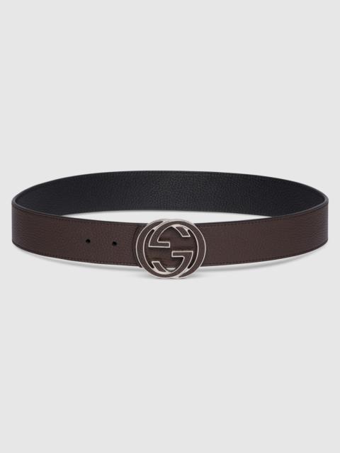 GUCCI Reversible belt with Interlocking G buckle