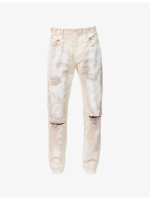 GALLERY DEPT. Overtime Distressed Denim Jeans