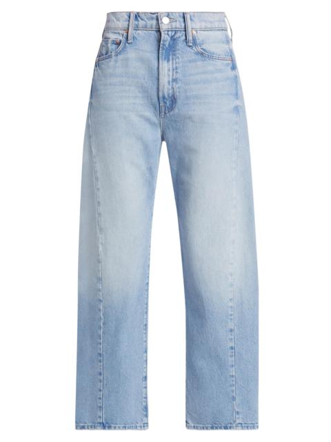 MOTHER Women's The Half Pipe High-Rise Straight-Leg Ankle Jeans - This Is How I Roll