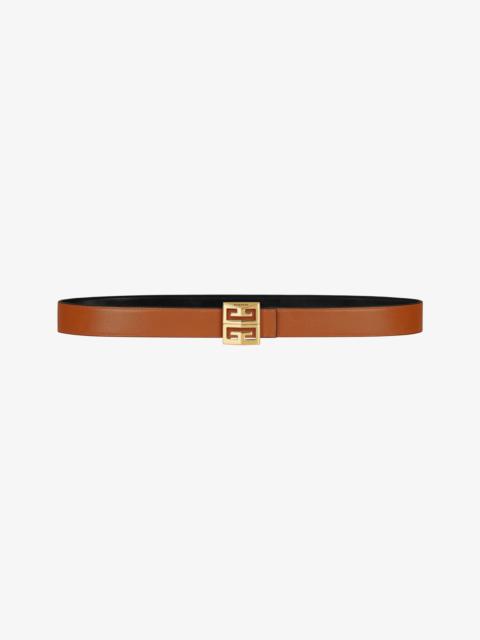 Givenchy REVERSIBLE BELT IN BOX LEATHER