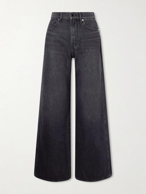 VERONICA BEARD Kasey Mid-rise Wide-leg Jeans