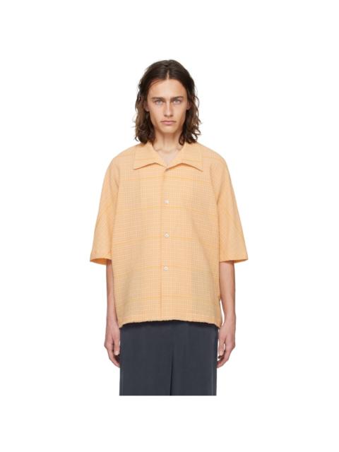 LE17SEPTEMBRE Orange Check Shirt