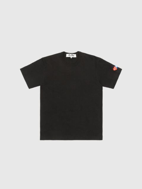 Comme des Garçons PLAY SLEEVE RED HEART S/S T-SHIRT X INVADER