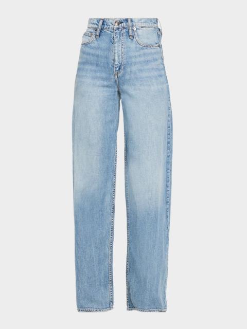 rag & bone Sofie Featherweight Denim Wide-Leg Jeans