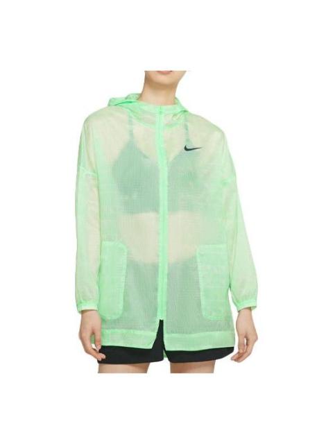 Nike (WMNS) Nike Sportswear Jacket Yellow/Green CJ3039-318