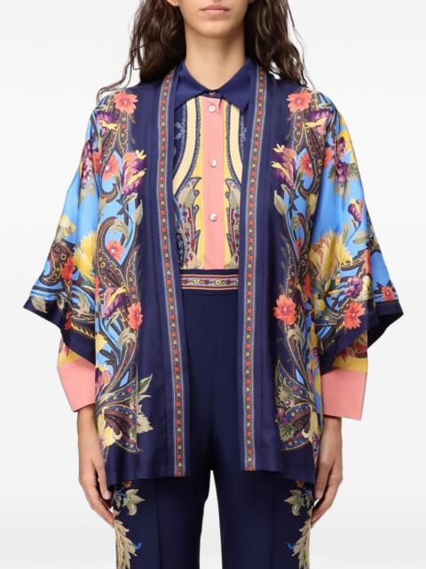 Etro paisley-print silk jacket