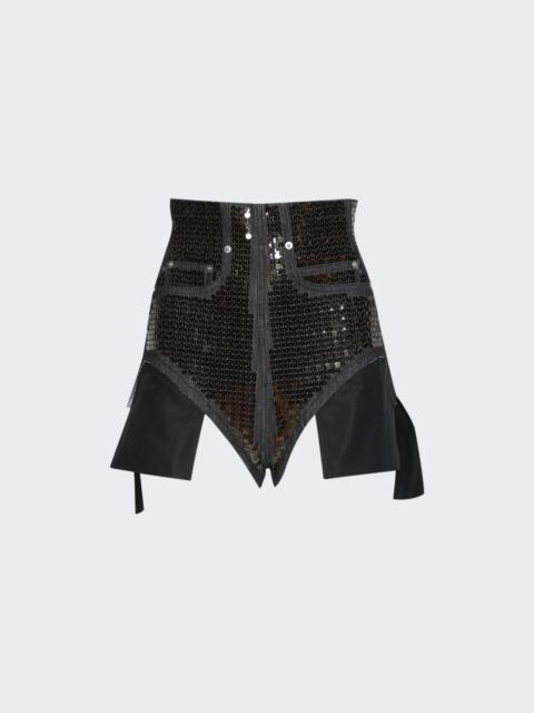 Rick Owens Dirt Cutoffs Black And Bronze