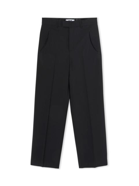 MSGM Lightweight wool tailored pants with straight legs