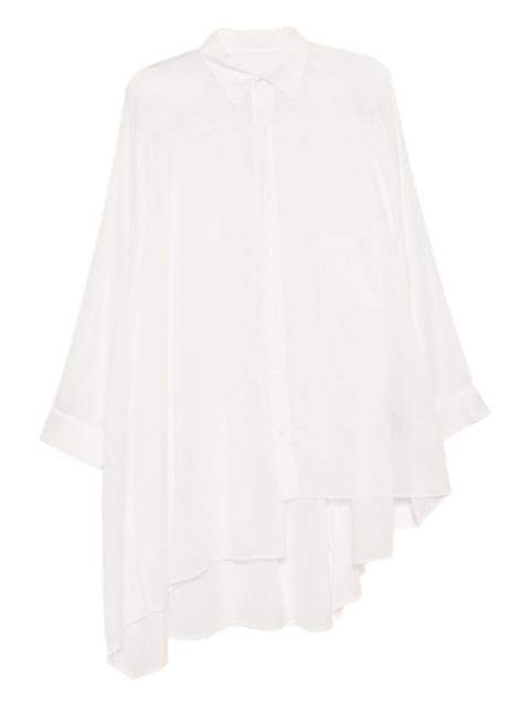 Yohji Yamamoto classic collar pocket shirt