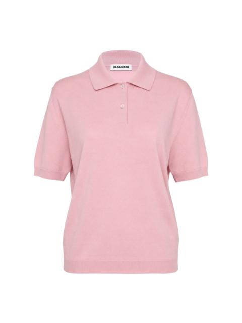 Jil Sander Short Sleeve Extrafine Polo