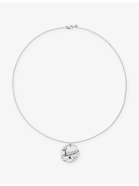 MONICA VINADER Capricorn Zodiac Sterling-Silver Pendant Necklace