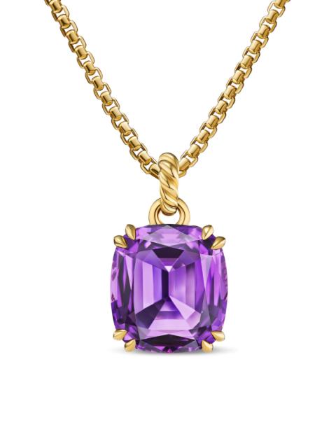 DAVID YURMAN Women's Marbella Pendant in 18K Yellow Gold - Amethyst