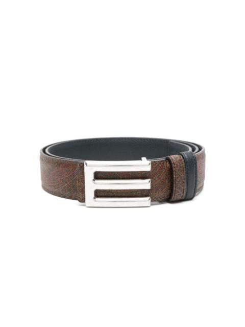 Etro reversible leather belt