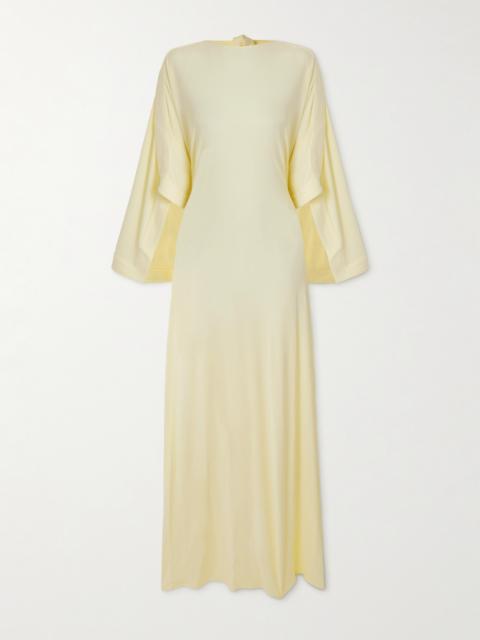 16ARLINGTON Catius Open-back Jersey Maxi Dress