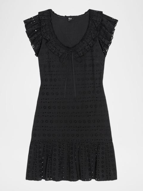 Rails Essie Eyelet Mini Dress