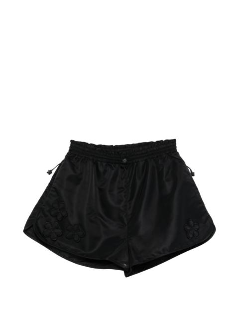 CECILIE BAHNSEN Colette floral-patch shorts