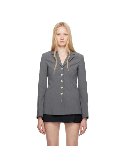 SANDY LIANG Gray Exton Blazer