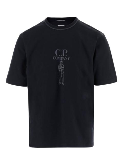 C.P. Company short-sleeved print T-shirt