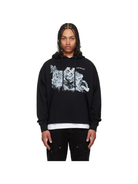 Off-White Black Eagle Rock Loose Hoodie
