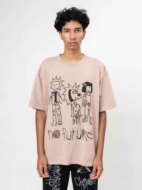 KIDILL Pink NO FUTURE T-Shirt