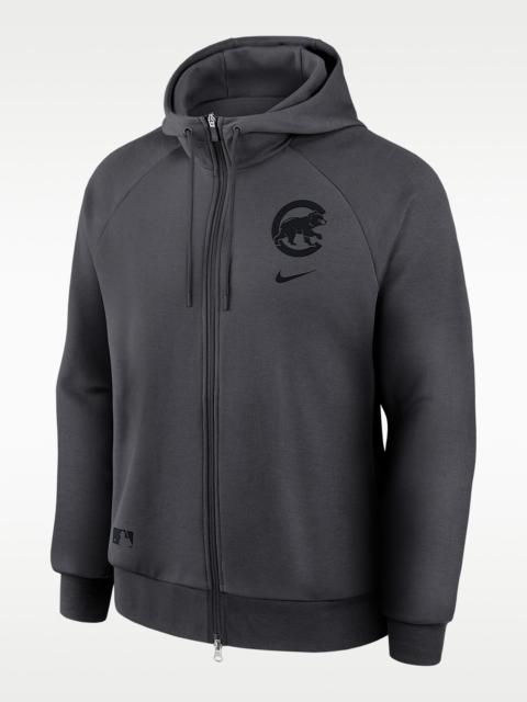 Nike Chicago Cubs Authentic Collection Men's Nike Dri-Fit MLB Full-Zip Hoodie