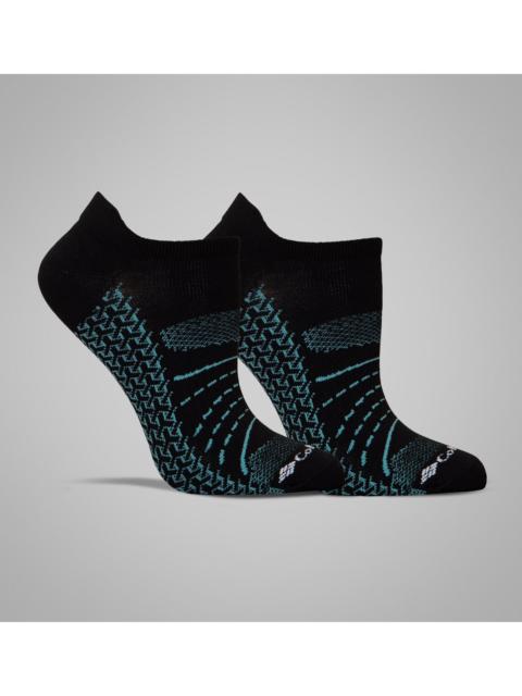 Columbia Space Dye brrr No-Show Lightweight Socks - 2 Pack