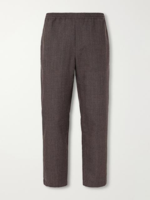 A KIND OF GUISE Banasa Straight-Leg Virgin Wool Drawstring Trousers