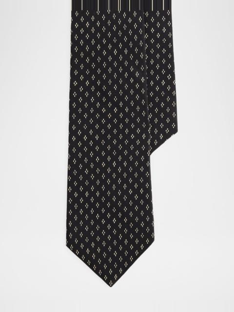 Ralph Lauren Men's Dotted Diamond-Print Silk Tie