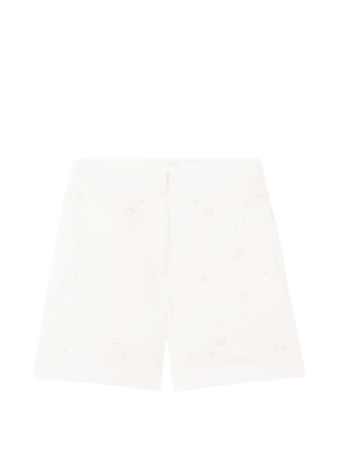 Claudie Pierlot embroidered shorts