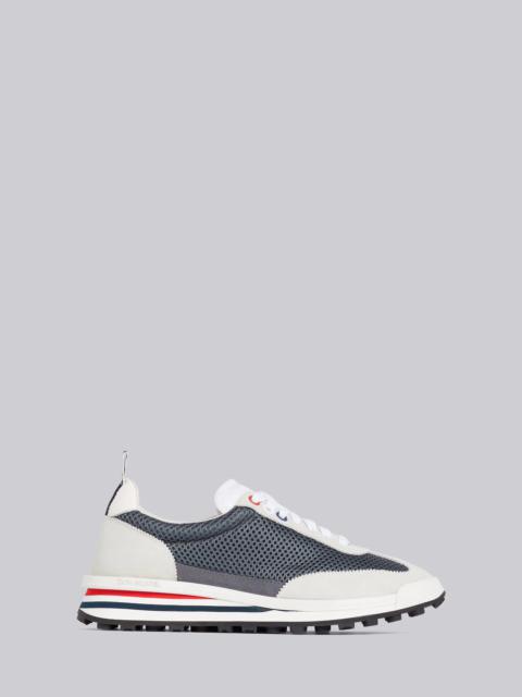 Thom Browne Dark Grey Nylon Tech Runner