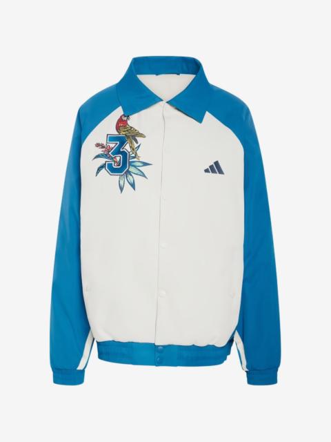 adidas x Farm Rio embroidered-parrot bomber jacket