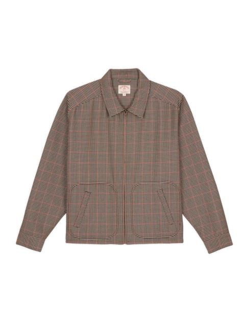 BRAIN DEAD Brooks Brothers California Houndstooth Harrington Jacket - Tan