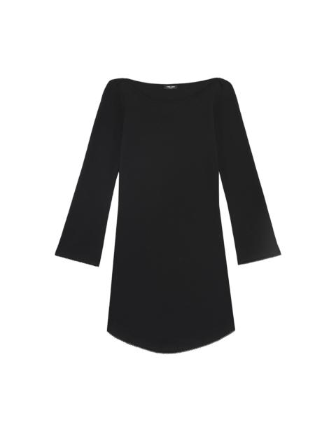 Cou Cou The Rina Dress: Cotton Jersey Black