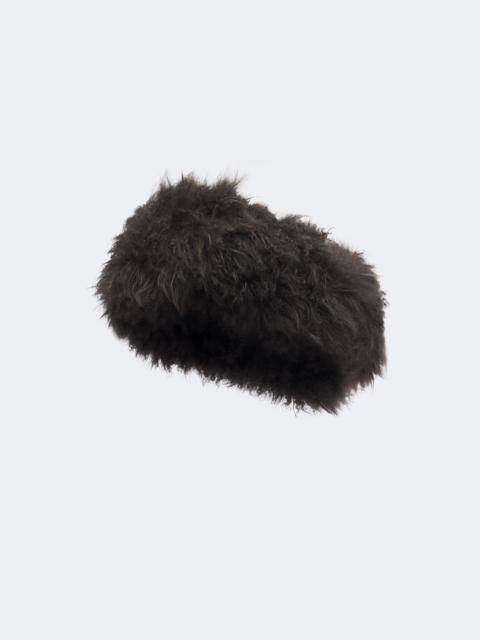 Yves Salomon Shearling headband