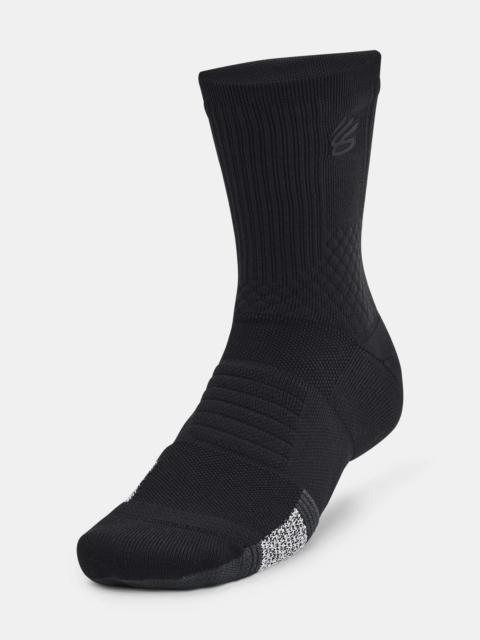 Under Armour Unisex Curry ArmourDry™ Playmaker Mid-Crew Socks