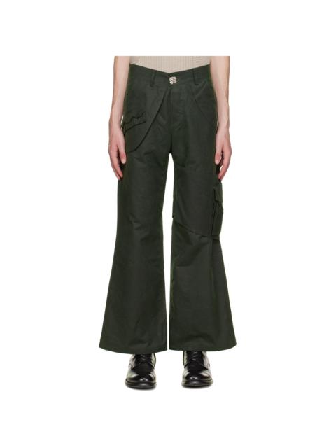 Solitude Studios SSENSE Exclusive Green Habitual Cargo Pants