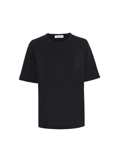 GABRIELA HEARST Kirby T-Shirt in Black Cashmere Jersey