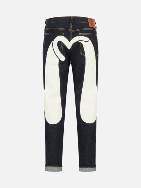 EVISU Seagull Daicock Print Carrot Fit Jeans #2017