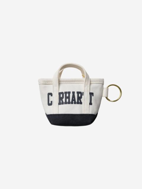 Carhartt WIP Mini Top-Zip Tote Bag Keychain