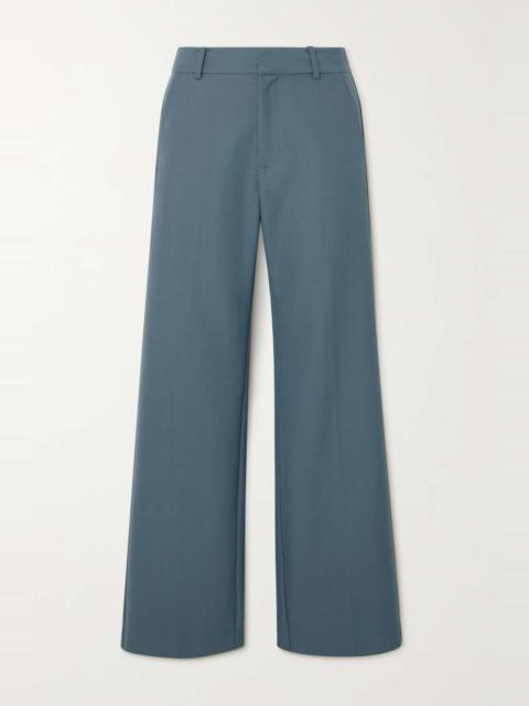 ST. AGNI + NET SUSTAIN recycled-twill wide-leg pants