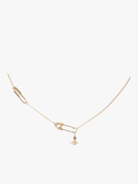 Vivienne Westwood SAFETY PIN PENDANT | GOLD