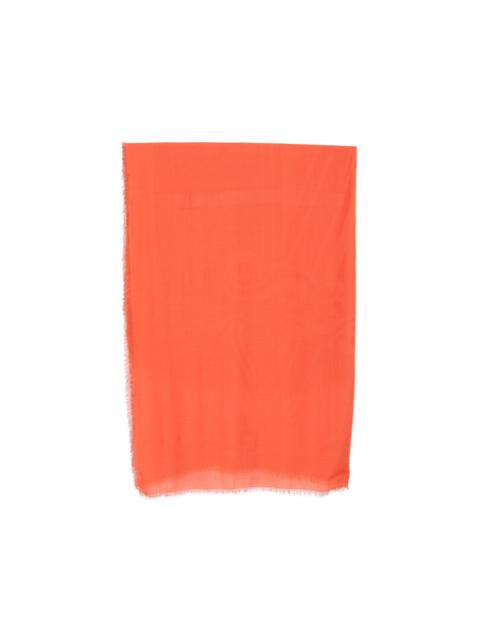 Max Mara fringed scarf