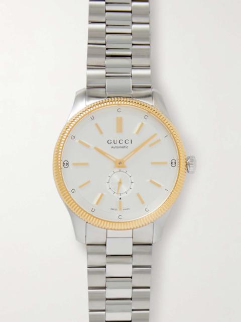 G-Timeless 40mm Gold-Plated Stainless Steel Watch