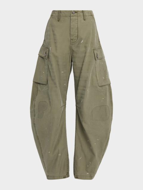 COÛT DE LA LIBERTÉ Barrel-Leg Cargo Pants