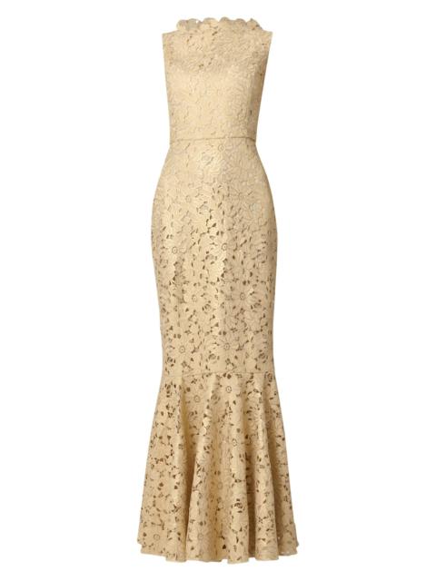 Shoshanna Women's Reese Sleeveless Mermaid Gown - Gold