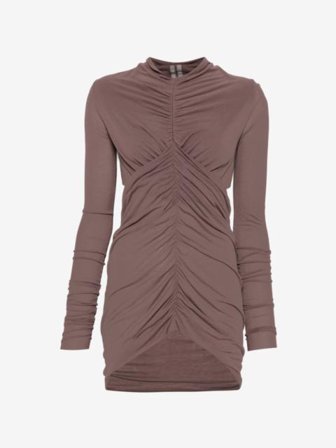 Rick Owens Sunpeel ruched cut-out top