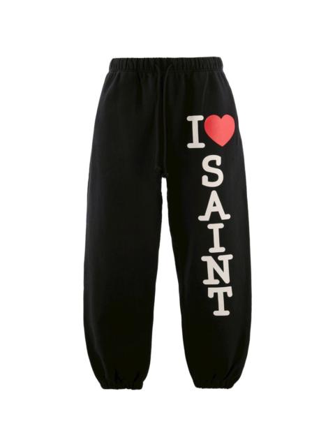 SAINT M×××××× I Love Saint track pants