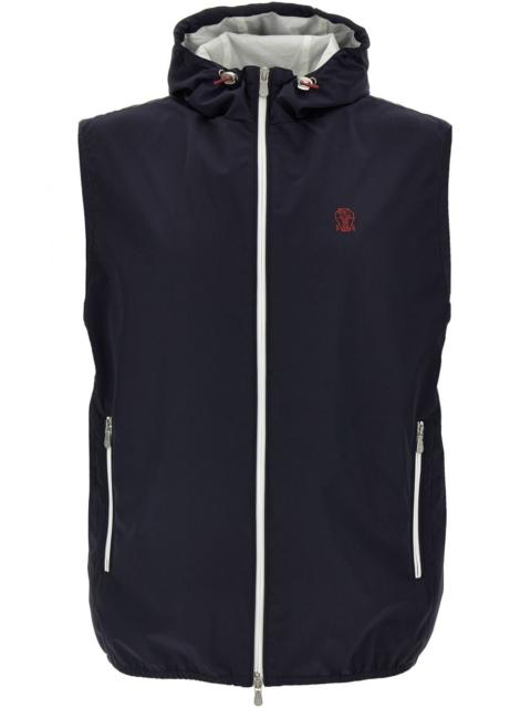 Brunello Cucinelli embroidered gilet